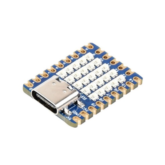 Waveshare RP2040 With RGB LED Maxtrix 5x5