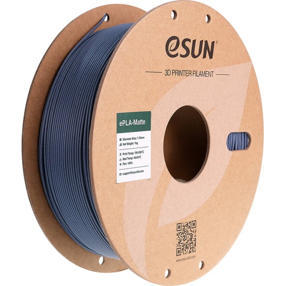 eSUN ePLA Matte - 1.75mm 1kg Dark Grey