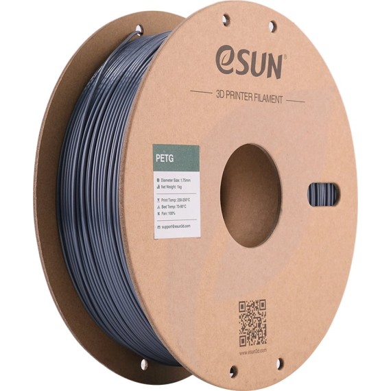 eSUN PETG 1.75mm - 1kg Solid Grey