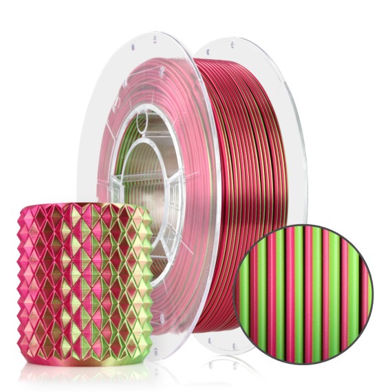 Rosa3D PLA Magic Silk - 1.75mm 300g Dragon Fruit