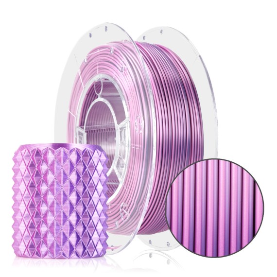 Rosa3D PLA Magic Silk - 1.75mm 300g Pink Dynamic