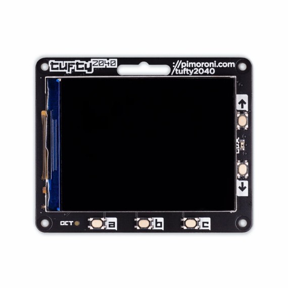Pimoroni Tufty 2040 - Programmable Badge 2.4"