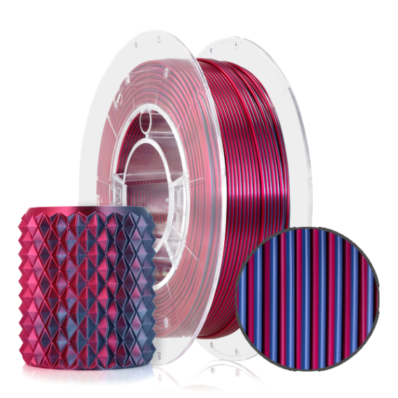 Rosa3D PLA Magic Silk - 1.75mm 300g Midnight City