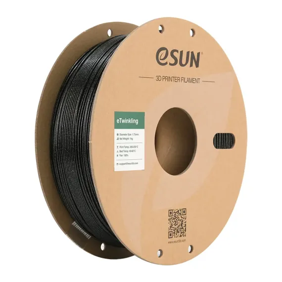 eSUN eTwinkling 1.75mm 1kg - Black
