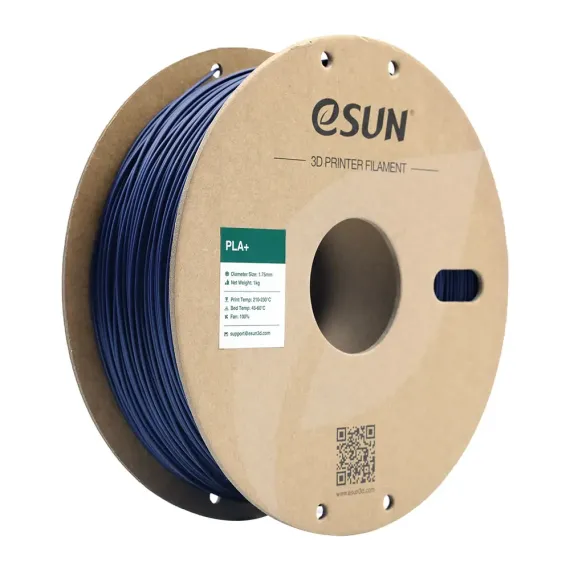 eSUN PLA+ Filament - 1.75mm 1kg Dark Blue