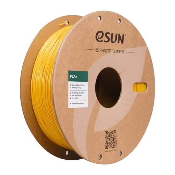 eSUN PLA+ Filament - 1.75mm 1kg Gold