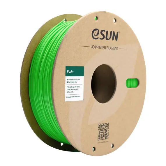 eSUN PLA+ Filament - 1.75mm 1kg Peak Green