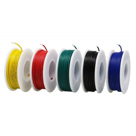 Hook-Up Wire 20AWG / 5m - Assortment (Stranded)