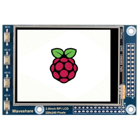 Pi Display 2.8" 320x240 Resistive Touchscreen
