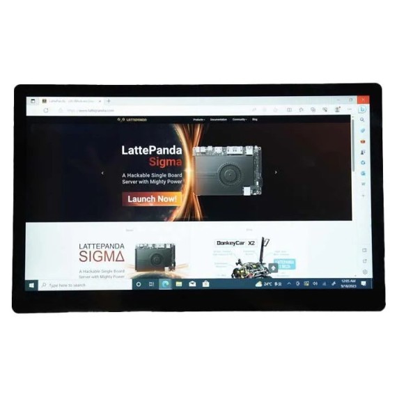 Display 15.6" 1920x1080 IPS - Capacitive, HDMI & Type-C