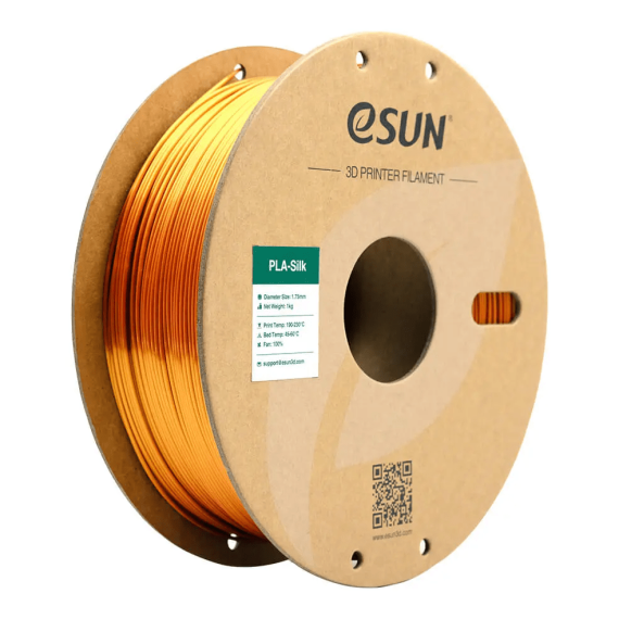 eSUN PLA Silk 1.75mm 1kg - Copper, Απόχρωση: Χαλκός