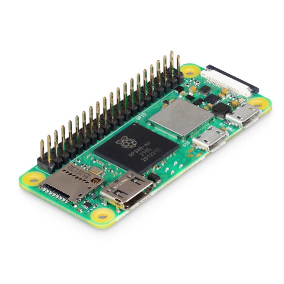 Raspberry Pi Zero 2 W, Header: With Pre-soldered Headers