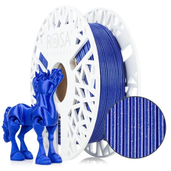 ROSA3D PLA Galaxy 1.75mm 0.5kg - Sapphire, Απόχρωση: Sapphire
