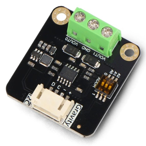 Gravity GP8413 I2C to 0-5V/10V DAC Module - 2-CH 15-bit