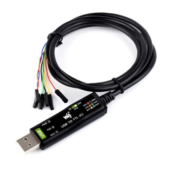 Industrial USB to TTL Serial Cable - 6Pin