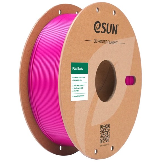 eSUN PLA Basic 1.75mm 1kg - Purple, Color: Purple
