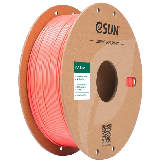 eSUN PLA Basic 1.75mm 1kg - Pink, Απόχρωση: Ροζ