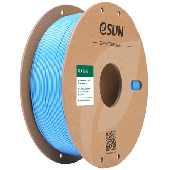eSUN PLA Basic 1.75mm 1kg - Light Blue, Απόχρωση: Light Blue