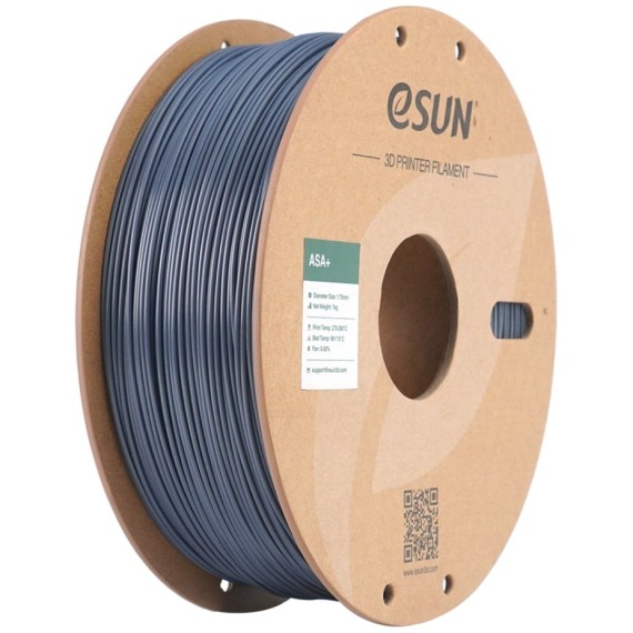 eSUN ASA+ 1.75mm 1kg - Grey, Color: Grey