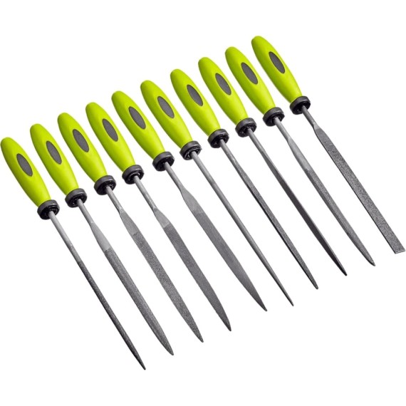 Extol Needle File Set - 10 pcs