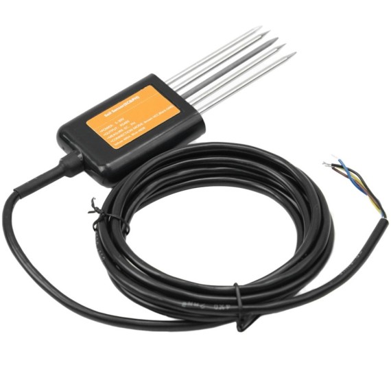 Soil EC & pH Sensor Modbus-RTU RS485 – IP68