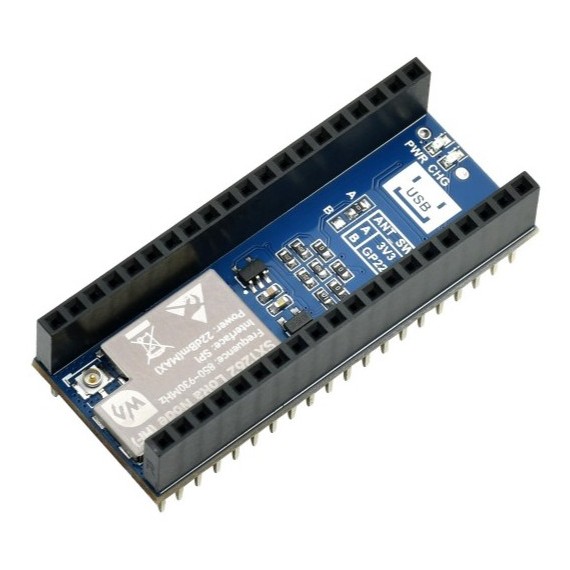 Waveshare LoRa Module for Pico - SX1262, Συχνότητα: 868