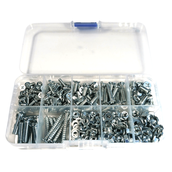Bolts & Nuts Assortment Kit M3, M4, M5 - 275pcs