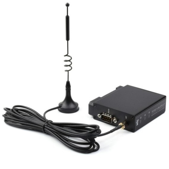 Rail-mount LoRa SX1262-LF RS232/RS485/RS422 to LoRa