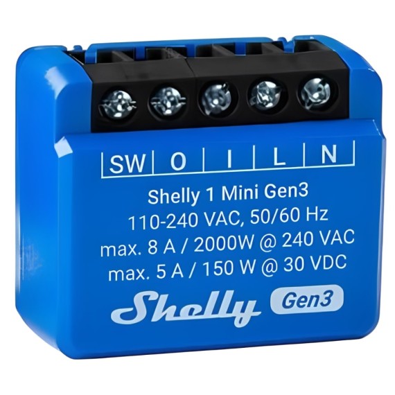 Shelly 1 Mini Gen3