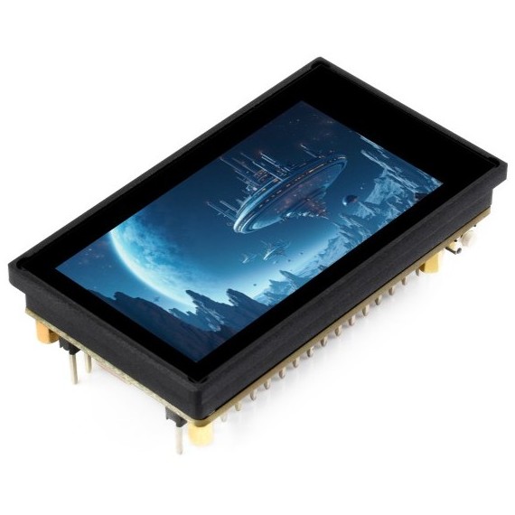 Waveshare ESP32-C6 Touch LCD with IMU – 1.9" 170×320, Οθόνη Aφής: Capacitive