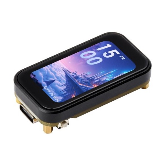 Waveshare ESP32-C6 Touch IPS LCD with IMU – 1.47" 172×320, Header: With Loose Unsoldered Headers