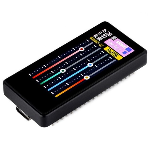 Waveshare ESP32-S3 Touch AMOLED with IMU – 1.91" 240×536, Οθόνη Aφής: Capacitive, Header: With Pre-soldered Headers