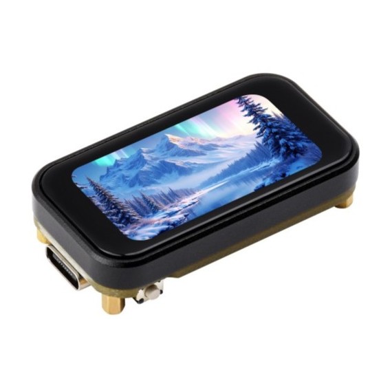 Waveshare ESP32-S3 Touch IPS LCD – 1.47" 172×320, Headers: With Loose Unsoldered Headers