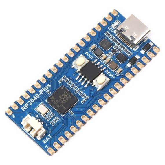 Waveshare RP2040 Plus 16MB, Headers: Without Headers