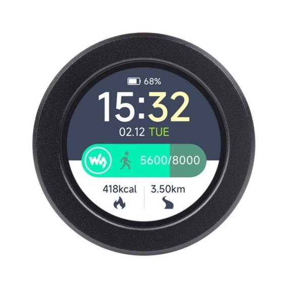 Waveshare RP2350 Touch IPS LCD – 1.28" Round, Οθόνη Aφής: Capacitive, Επιλογές Θήκης: With case