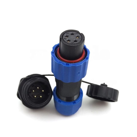 Waterproof Connector IP68 13mm 5-Pin – Set