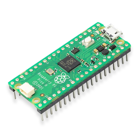 Raspberry Pi Pico, Headers: With Pre-soldered Headers