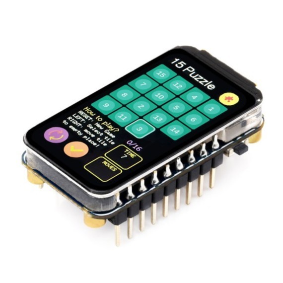 Waveshare RP2350 LCD – 1.47" 172×320, Headers: With Pre-soldered Headers
