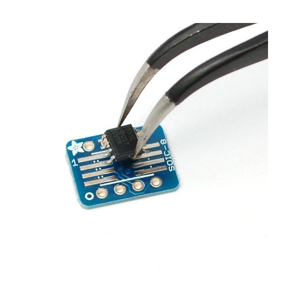 SMT Breakout PCB for SOIC-8, MSOP-8 or TSSOP-8 - 6 Pack!