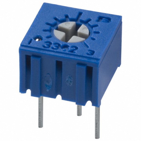 Trimmer 3362 Cermet Single Turn - 100Ohm