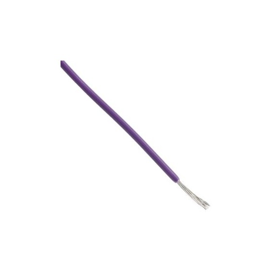 Καλώδιο Πολύκλωνο 0.5mm2 - Βιολετί