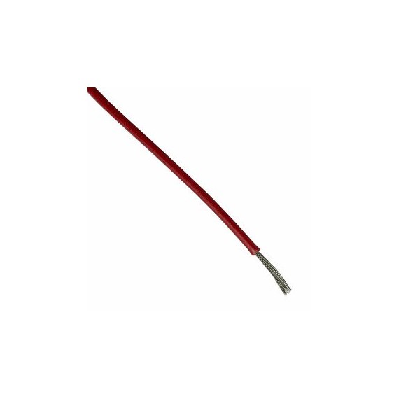 Καλώδιο Πολύκλωνο 0.5mm2 - Κόκκινο