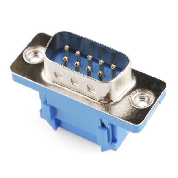 D-SUB Connector Male 9-pin Flat Ribbon Cable