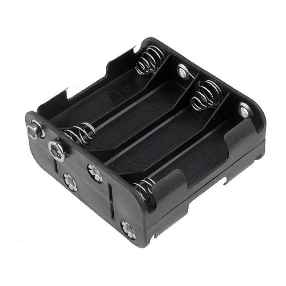 Battery Holder 8xAA 9V Clip
