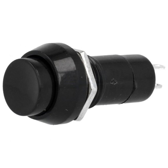 Push Button Bi-Stable Black