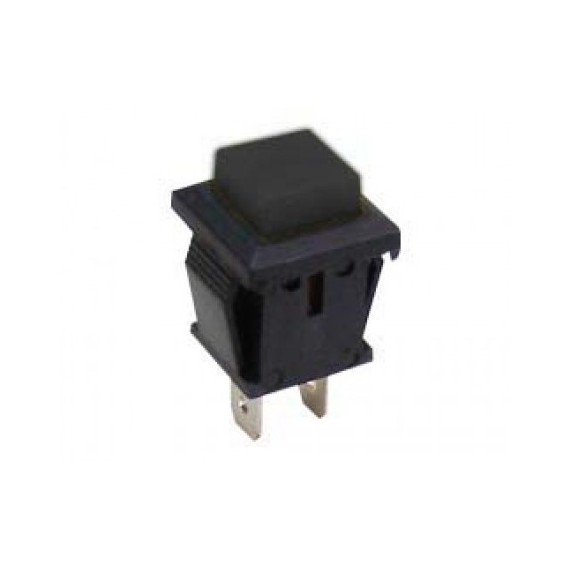 Push Button Square 11x13 Black