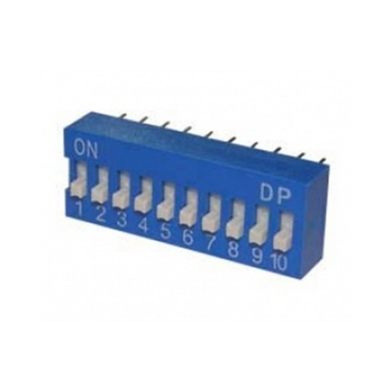 DIP Switch - 10 Position