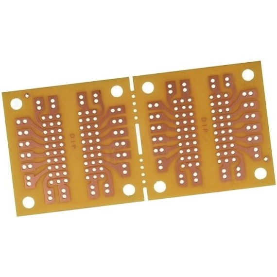 Πλακέτα Διάτρητη 91x45mm PC-5