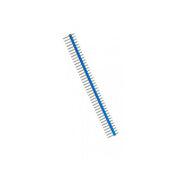 Pin Header 1x40 Male 2.54 mm Blue