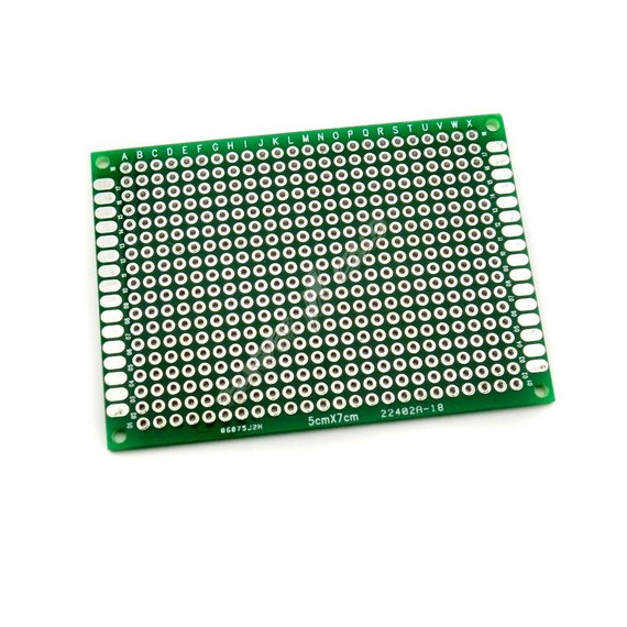 Πλακέτα Διάτρητη 50x70mm Double-Sided